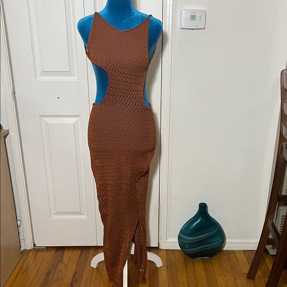 Savannah Morrow Tia Dress Cut Out Maxi Women’s XS - Picture 2 of 8